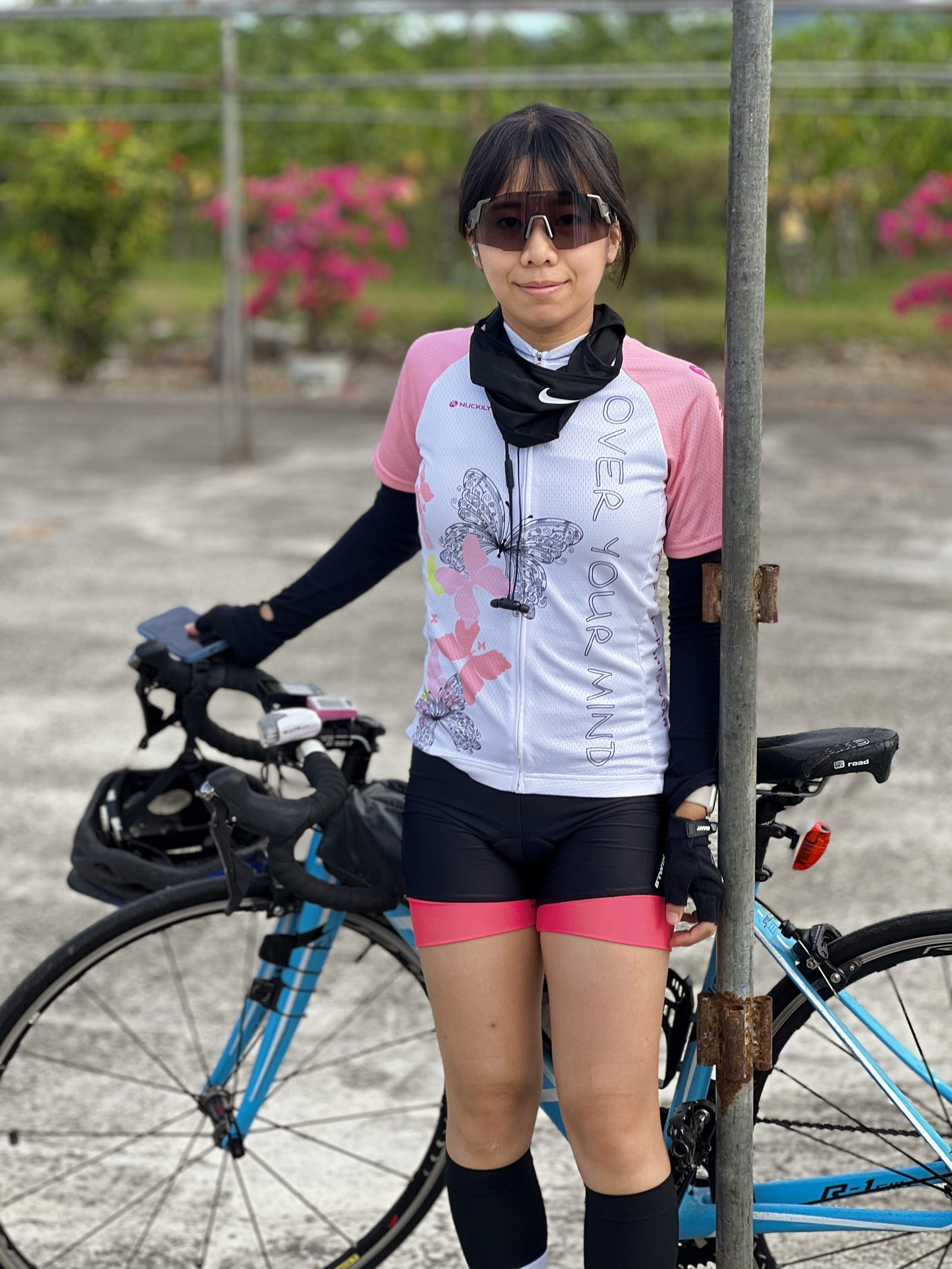 A portrait before the day's ride